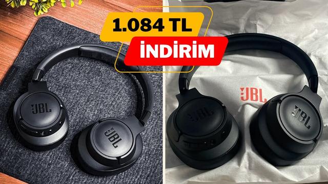 İşten spor salonuna kesintisiz müzik: JBL Tune 780BT NC kulaklıkta indirim başladı