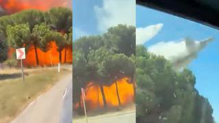 Yer: Yalova! Eğitim uçuşundaki F16'nın kaza kırım anına ilişkin yeni görüntüler