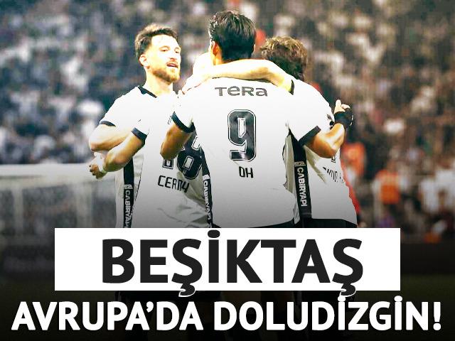 (&Ouml;zet) Beşiktaş - Hradec Kralove Ma&ccedil;ı &Ouml;zeti ve T&uuml;m &Ouml;nemli Anları