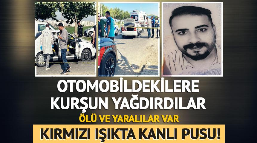 Kırmızı ışıkta bekleyen otomobildekilere saldırı; 1 &ouml;l&uuml;, 2 yaralı