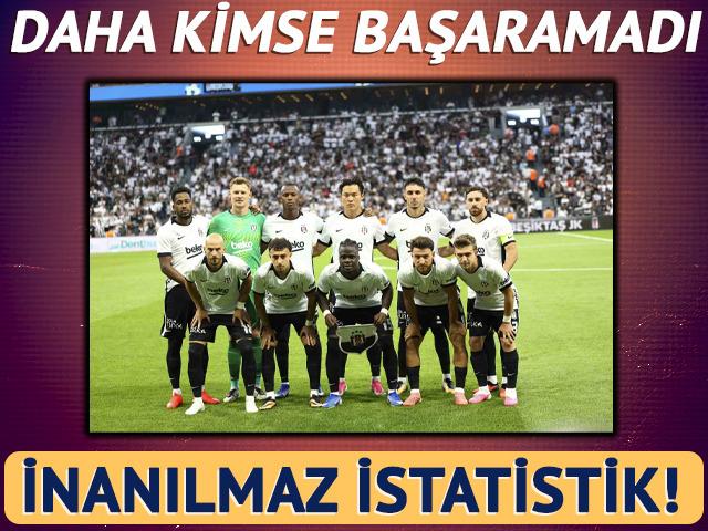 Beşiktaş'a bu sezon yan bakılmıyor! Rakipler daha gol bile atamadı
