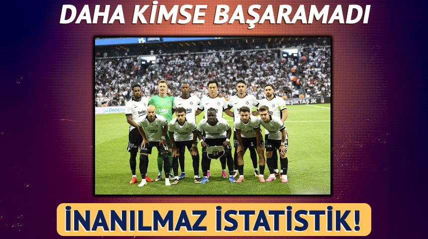Beşiktaş'a bu sezon yan bakılmıyor! Rakipler daha gol bile atamadı