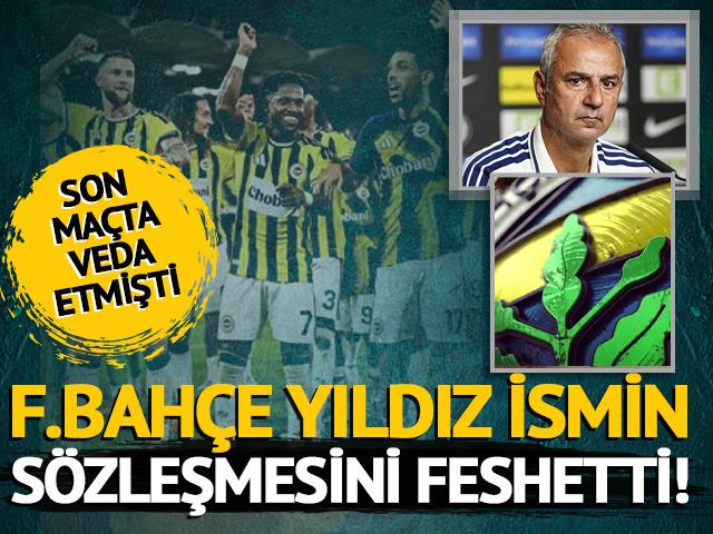 TFF'ye bildirildi! Fenerbah&ccedil;e'de Fred ile yollar resmen ayrıldı