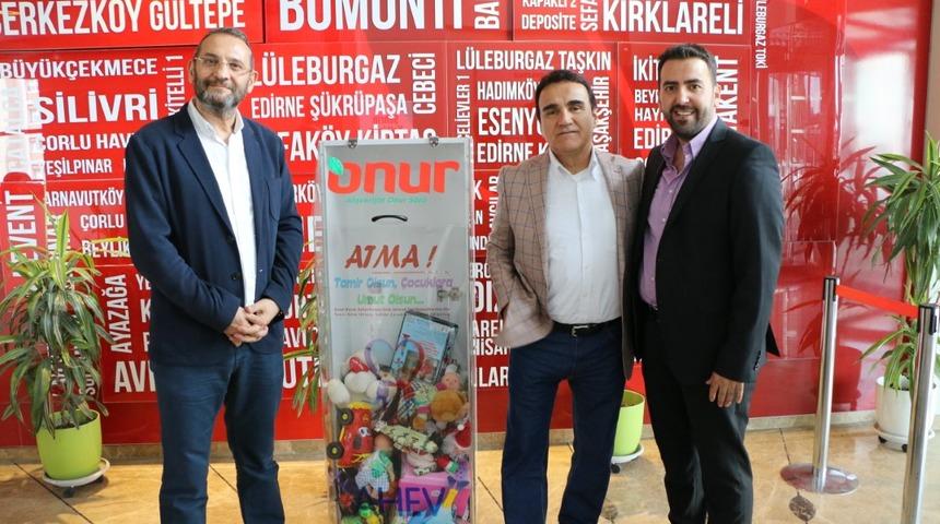 Oyuncak kampanyasına Selahattin Alpay'dan destek