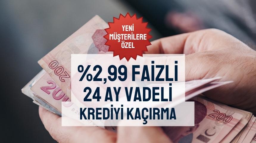250.000 TL'ye varan ihtiya&ccedil; kredisi fırsatı