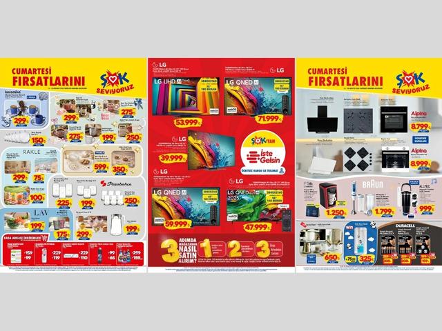 ŞOK'a LG Smart Televizyon geliyor! 15 Ağustos 2026 ŞOK akt&uuml;el kataloğu 
