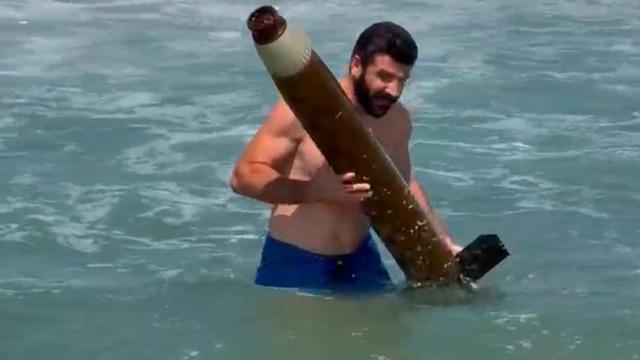 Sinop sahilde bir gizemli cisim paniği daha: Füze parçası olabilir