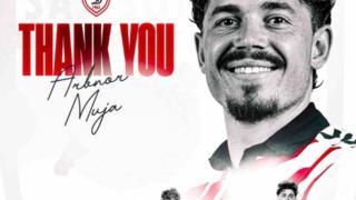 Samsunspor’da Muja ile yollar ayrıldı