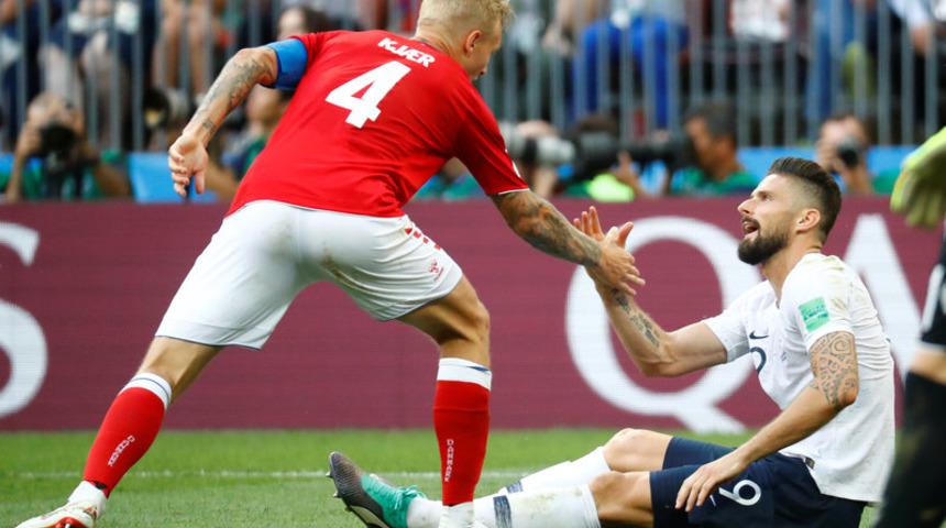 Danimarka 0 - 0 Fransa (Maç özeti)