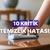 Tozdan kurtulamayanlar dikkat! İşte 10 kritik hata