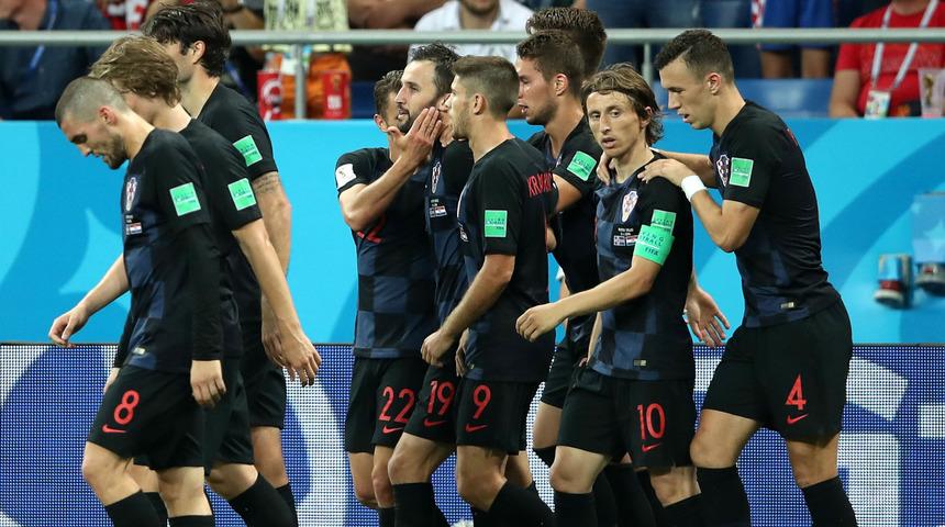 Hırvatistan 3'te 3 yaptı, gruptan lider &ccedil;ıktı: 2-1