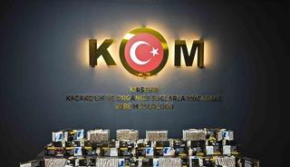 İş yerinde 15 bin 80 adet doldurulmuş makaron ele ge&ccedil;irildi