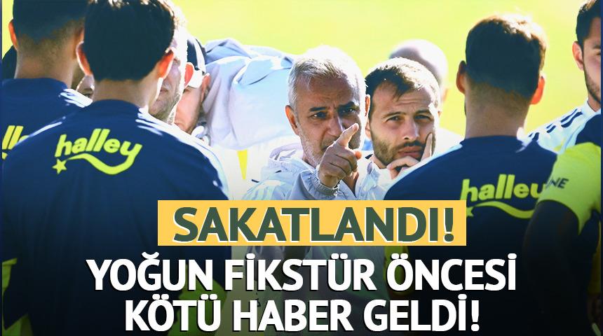 Fenerbah&ccedil;e'de sakatlanan Mert G&uuml;nok'tan k&ouml;t&uuml; haber!