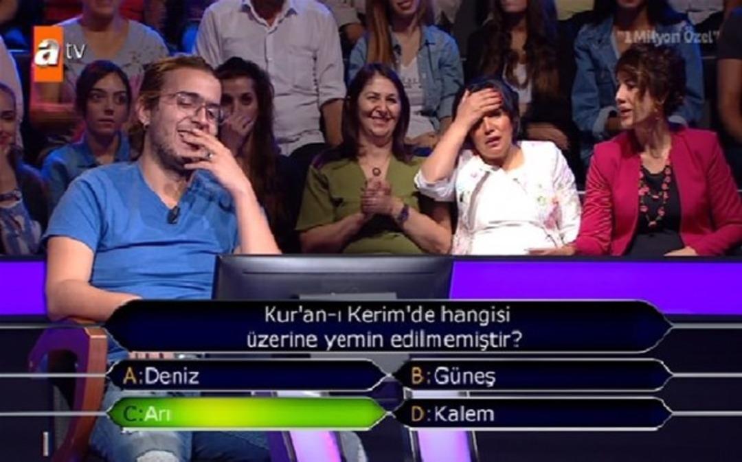 1 milyonluk soruyu g&ouml;rd&uuml;! 