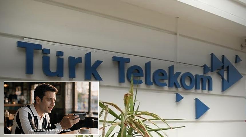 Trendyol S&uuml;per Lig'in teknoloji sponsoru T&uuml;rk Telekom'dan 'başarılar' mesajı!