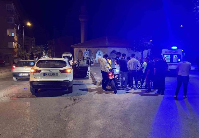 Niğde’de motosiklet ile otomobil çarpıştı: 1 yaralı 4