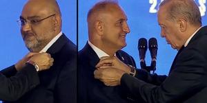 Rozetlerini Cumhurbaşkanı Erdoğan taktı: 3 milletvekili daha AK Parti'ye daha katıldı!
