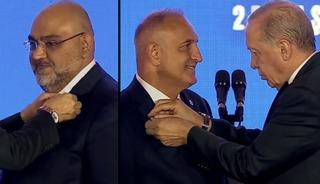 Rozetlerini Cumhurbaşkanı Erdoğan taktı: 3 milletvekili daha AK Parti'ye daha katıldı!