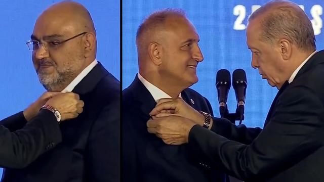 Rozetlerini Cumhurbaşkanı Erdoğan taktı: 3 milletvekili daha AK Parti'ye daha katıldı!