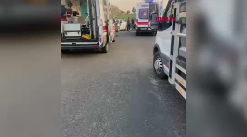 Mardin'de trafik kazası! 2 &ouml;l&uuml;