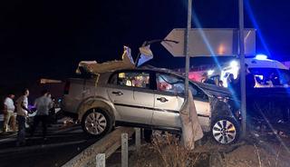 Malatya'da trafik kazası! Ehliyetsiz s&uuml;r&uuml;c&uuml;s&uuml; &ouml;ld&uuml;