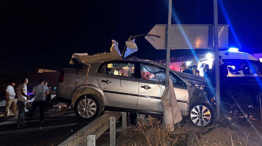 Malatya'da trafik kazası! Ehliyetsiz s&uuml;r&uuml;c&uuml;s&uuml; &ouml;ld&uuml;