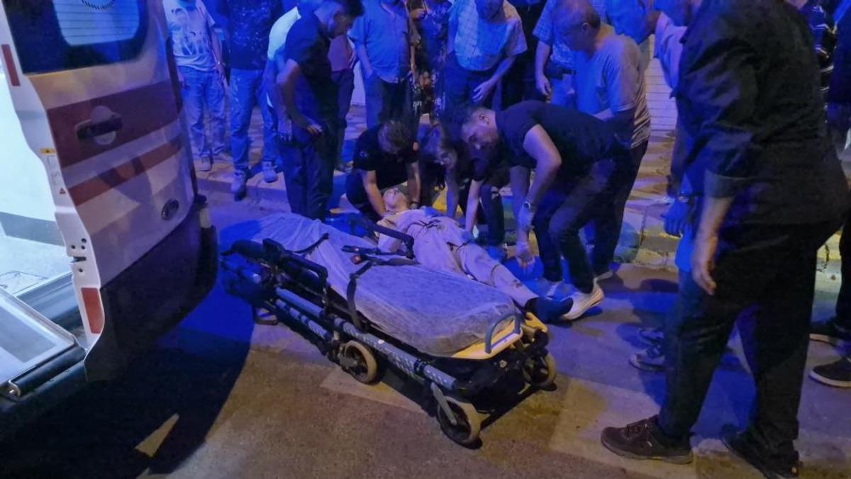 Eskişehir de motosikletin &ccedil;arptığı yaşlı adam yaralandı 2