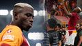 Osimhen'den beklenmedik hareket! Ma� sonu trib�nlere ko�tu