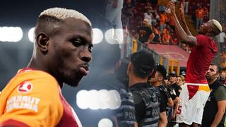 Osimhen'den beklenmedik hareket! Maç sonu tribünlere koştu