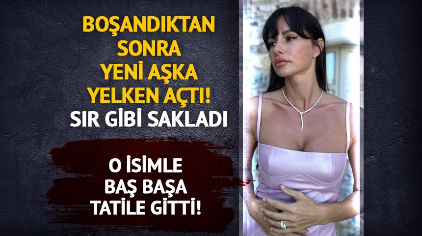 Sır gibi sakladı! Yeni sevgilisi ortaya &ccedil;ıktı