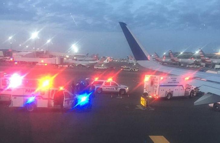 Yolcu uçağında dehşet!  G2