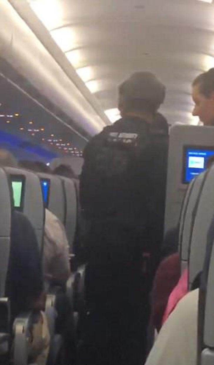 Yolcu uçağında dehşet!  G4