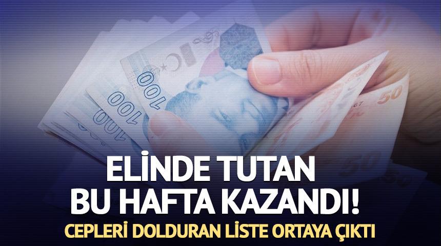 Borsada haftanın kazandıran ve kaybettiren hisseleri belli oldu