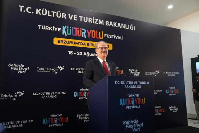 Erzurum da "Türkiye Kültür Yolu Festivali" başladı 1