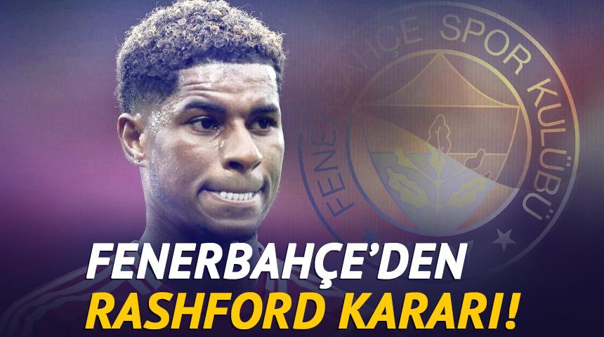 Fenerbah&ccedil;e'ye Marcus Rashford'dan k&ouml;t&uuml; haber!