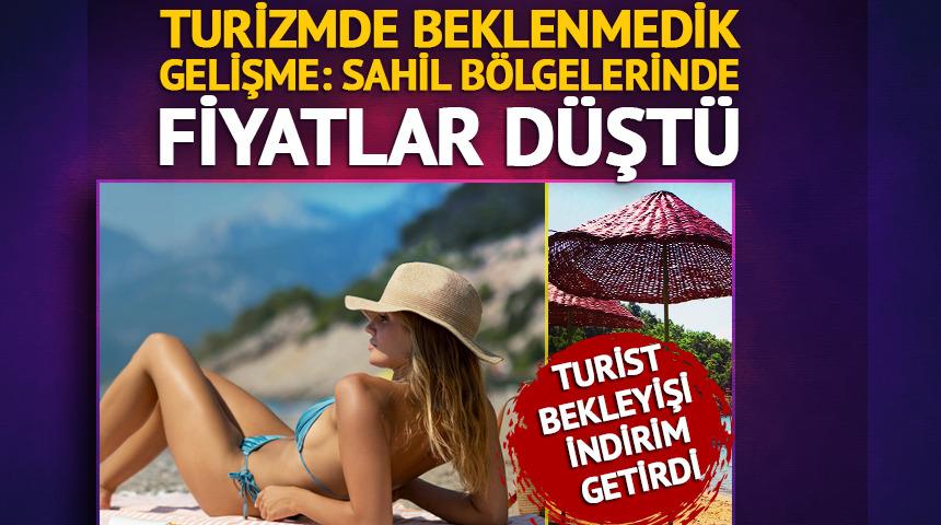 Turizmde beklenmedik gelişme: Sahillerde indirim dalgası