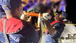 Özel teknede rahatsızlanan vatandaşa Sahil Güvenlikten tıbbi tahliye