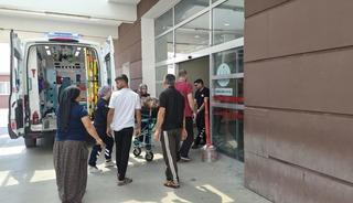 Merdivenlerden yuvarlanarak yaralandı