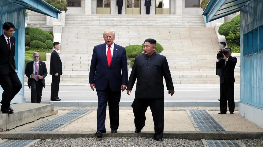 Trump: "Kim Jong Un ve ben &ccedil;ok iyi ge&ccedil;iniyoruz"