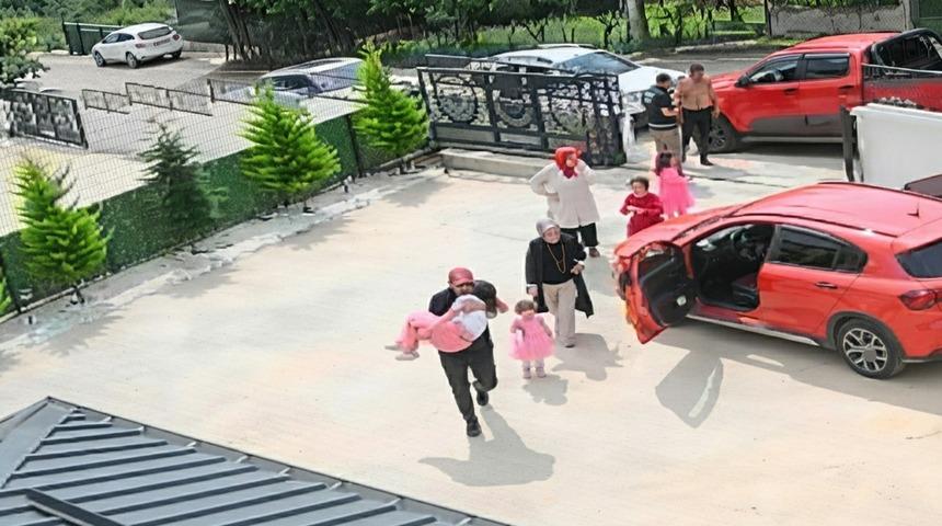 K&ouml;peğe &ccedil;arpan s&uuml;r&uuml;c&uuml; ka&ccedil;tı, 10 yaşındaki kız baygınlık ge&ccedil;irdi