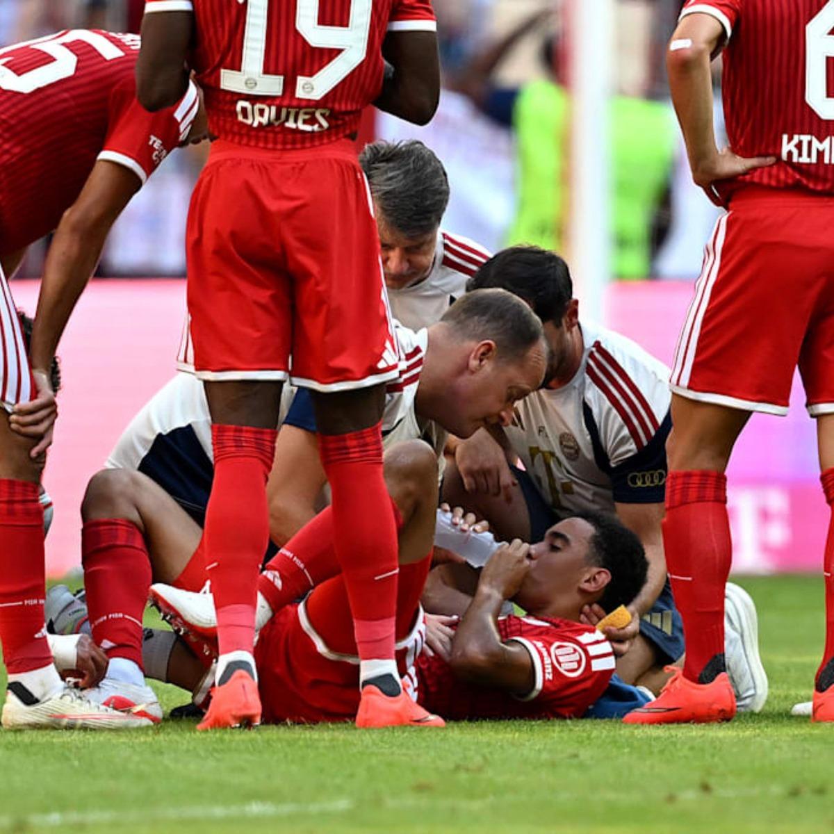 Bayern Münih te Jamal Musiala dan korkutan görüntü! 2
