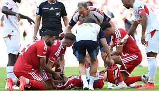 Bayern M&uuml;nih'te Jamal Musiala'dan korkutan g&ouml;r&uuml;nt&uuml;! 