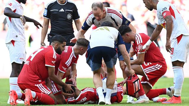 Bayern Münih'te Jamal Musiala'dan korkutan görüntü! 