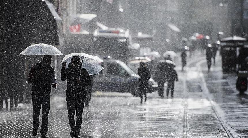Meteoroloji&rsquo;den 4 il i&ccedil;in kuvvetli yağış uyarısı
