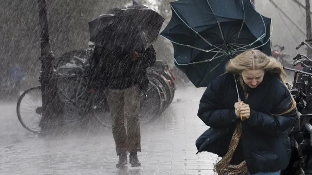 Meteoroloji sarı kodla uyardı! 11 ilde sağanak yağış 1
