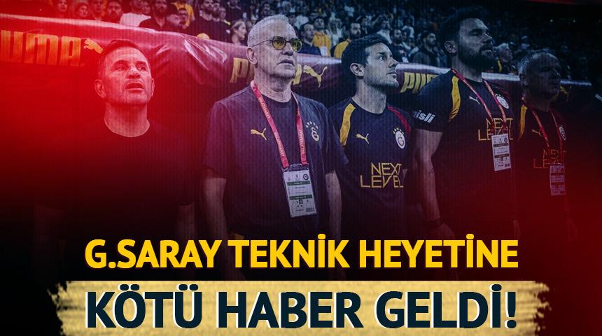 Galatasaray'da teknik heyetle s&ouml;zleşme uzatıldı ama kriz &ccedil;ıktı!