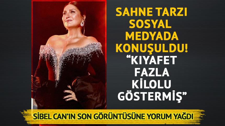Sahne tarzı konuşuluyor: "Kıyafet fazla kilolu g&ouml;stermiş" 