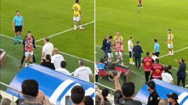 Fenerbahçe'de Kerem Aktürkoğlu deliye döndü! Saha kenarında çıldırdı