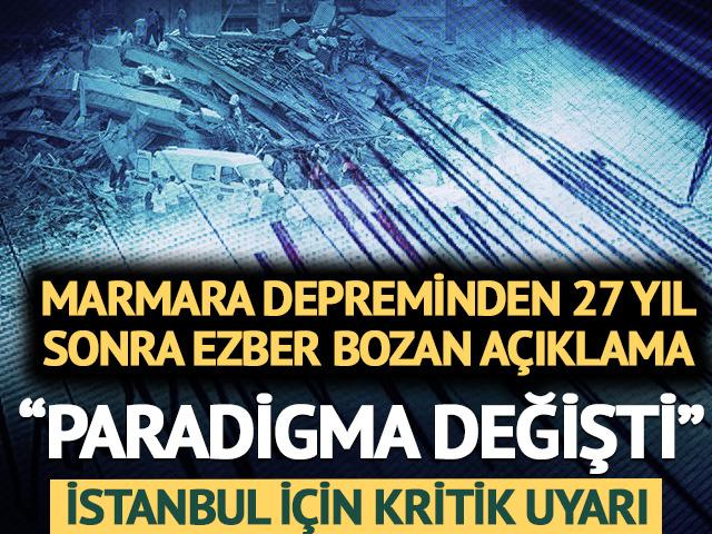 Marmara depreminin yıl d&ouml;n&uuml;m&uuml;nde Osman Bektaş'tan İstanbul i&ccedil;in kritik uyarı
