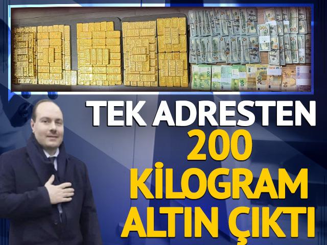 Alihan Kuriş soruşturmasında tek bir kasadan 200 kilogram altın &ccedil;ıktı!